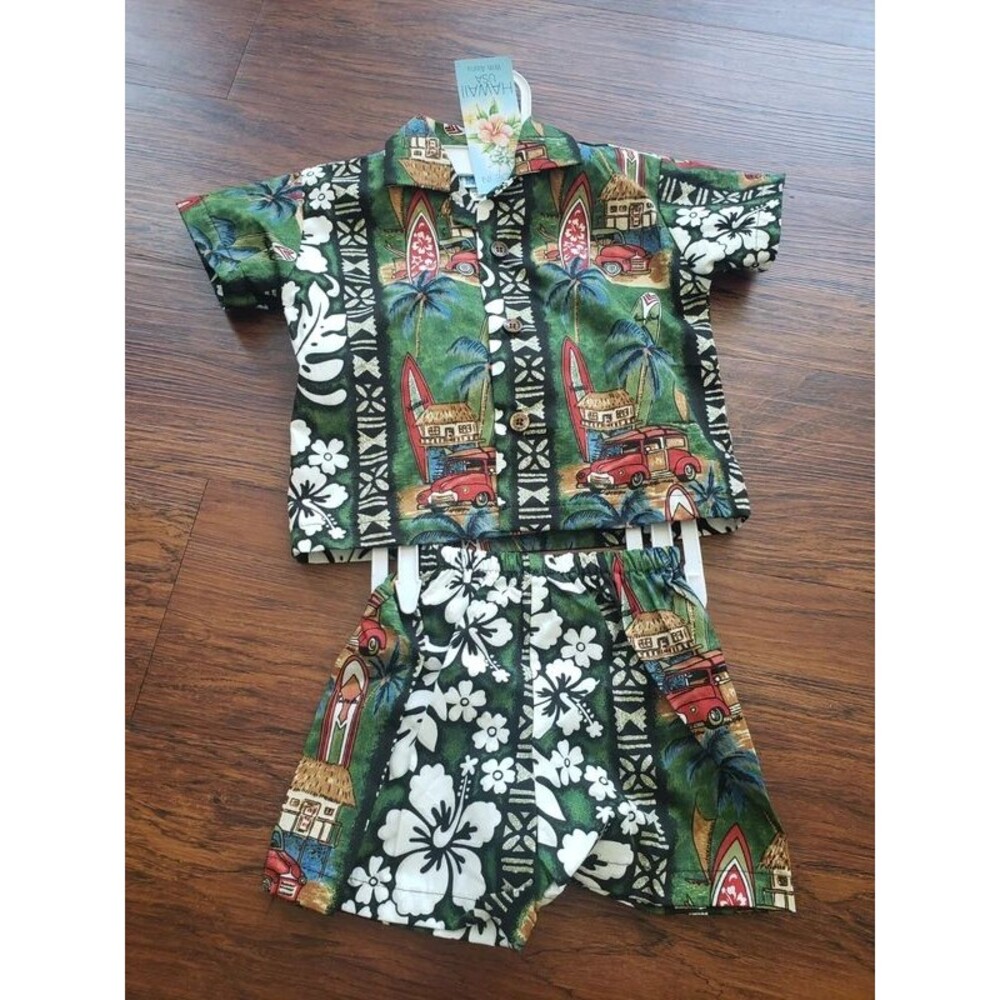 Hawaii kids set size 12mo